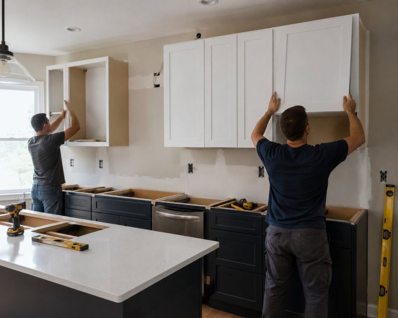 Kitchen Island Installation in Indianapolis, IN