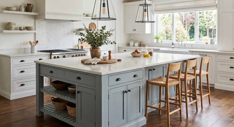 Kitchen Island Installation in Dayton, OH