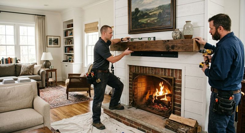 Mantel Installation Service in Wilmington, NC