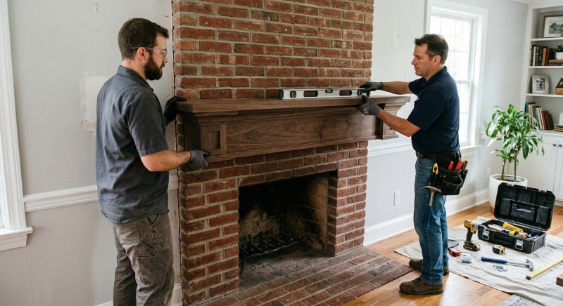 Mantel Mounting Service in Wilmington, NC
