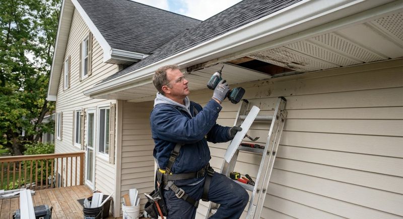 Metal Soffit Repair in Alpharetta, GA