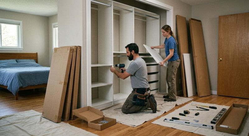 New Closet Intallation in Raleigh, NC