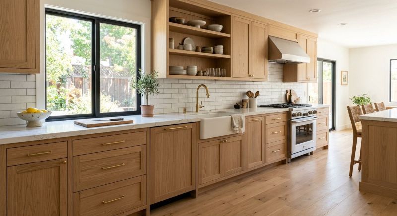Oak Cabinet Remodeling in Indianapolis, IN