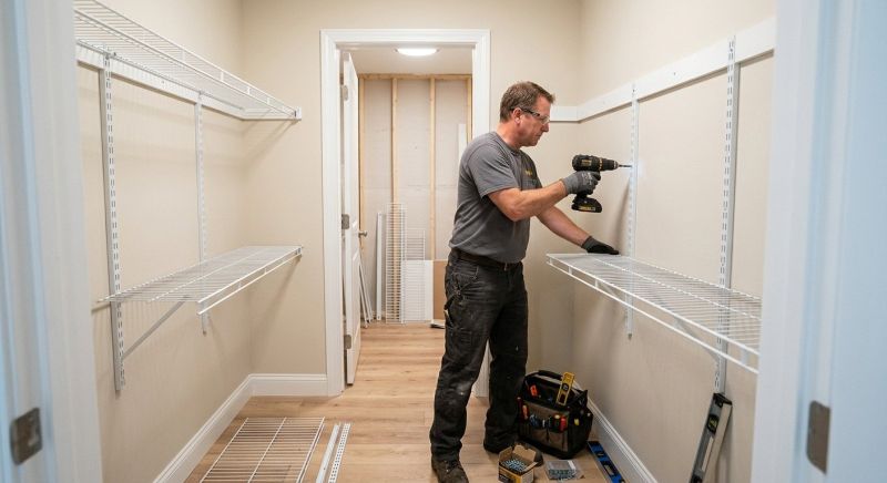Overhead Shelving Installation in Charlotte, NC