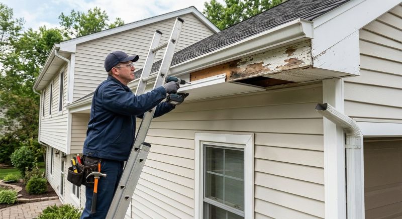 Soffit Repair in Conroe, TX