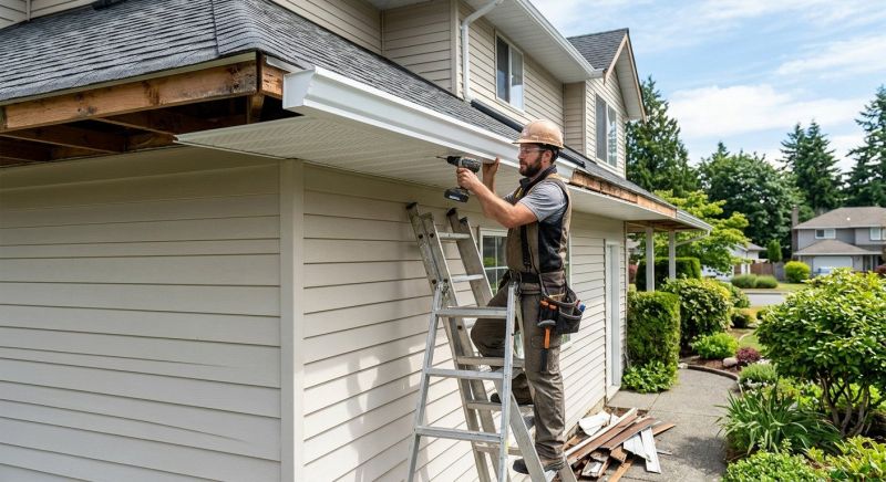 Soffit Replacement in Conroe, TX