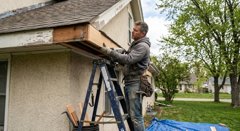 Under Deck Ceiling Repair in Conroe, TX