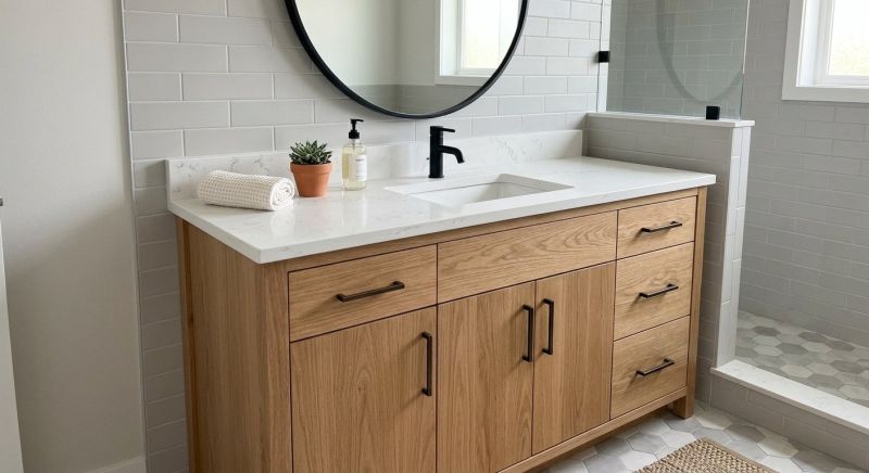 Vanity Cabinet Installation in Dayton, OH