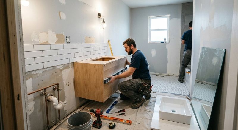 Vanity Installation in Dayton, OH
