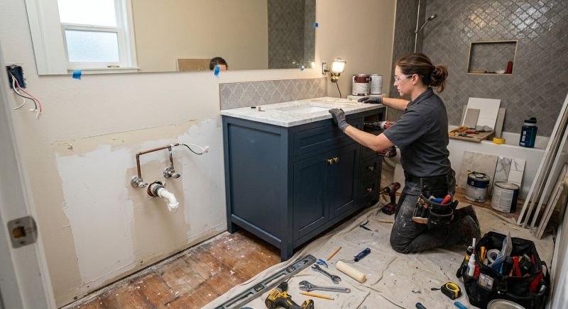 Vanity Installation in Indianapolis, IN