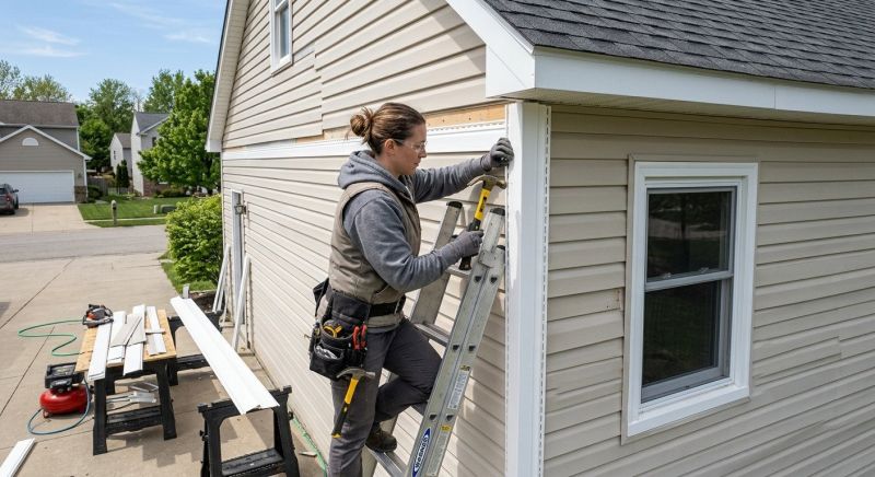 Vinyl Trim Installation in Overland Park, KS