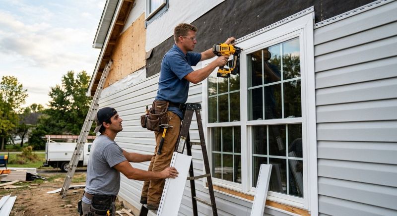 Vinyl Trim Installation in Overland Park, KS