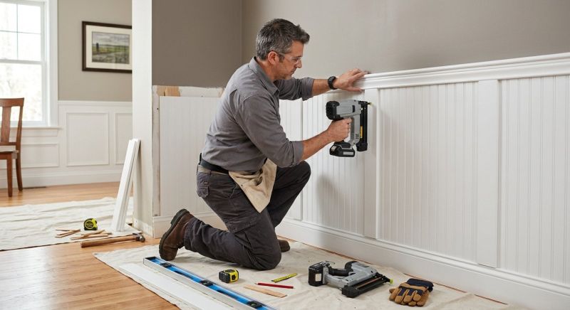 Wainscoting Installation in Wilmington, NC