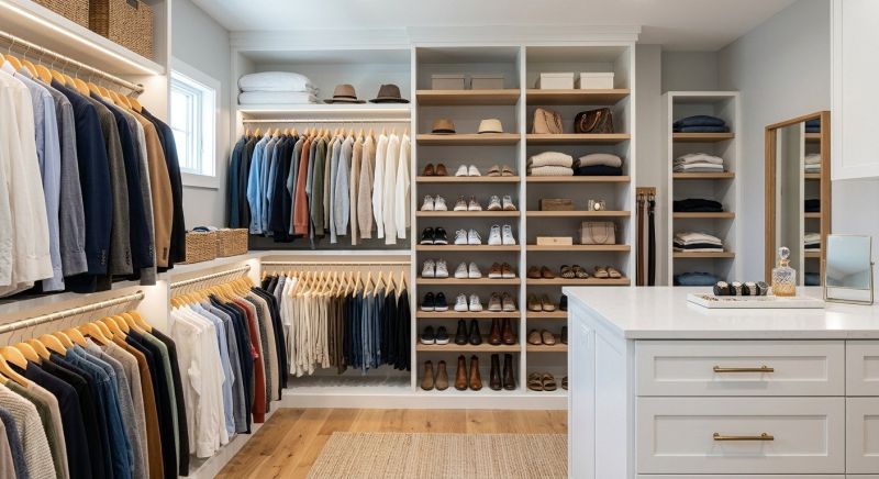 Walk In Closet Remodeling in Charlotte, NC