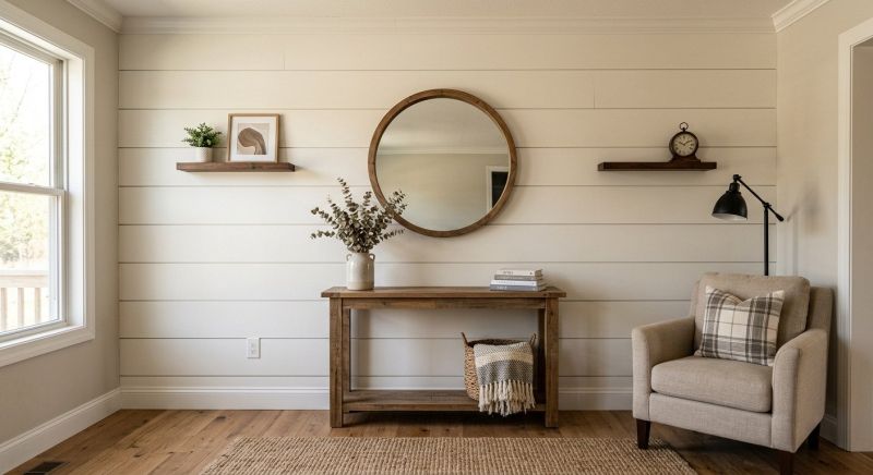Wall Shiplapping in Wilmington, NC