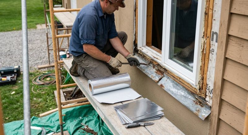 Window Flashing Replacement in Conroe, TX