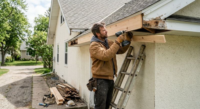 Wooden Eaves Repair in Wilmington, NC